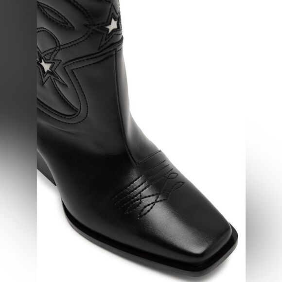 Stella McCartney $1355 Cloudy Alter Heel 85mm embroidery cowboy Western Boots - Picture 14 of 16